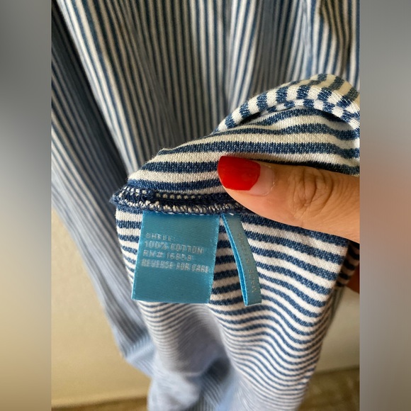 J. McLaughlin Striped Linen Dress - Picture 5 of 5